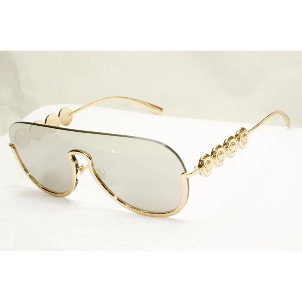 Versace Medusa mirrored sunglasses